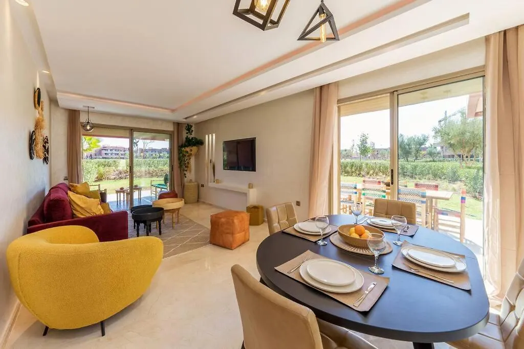 Luxurious Apartment Marrakech With Pool, Golf, Private Garden Marrakesh