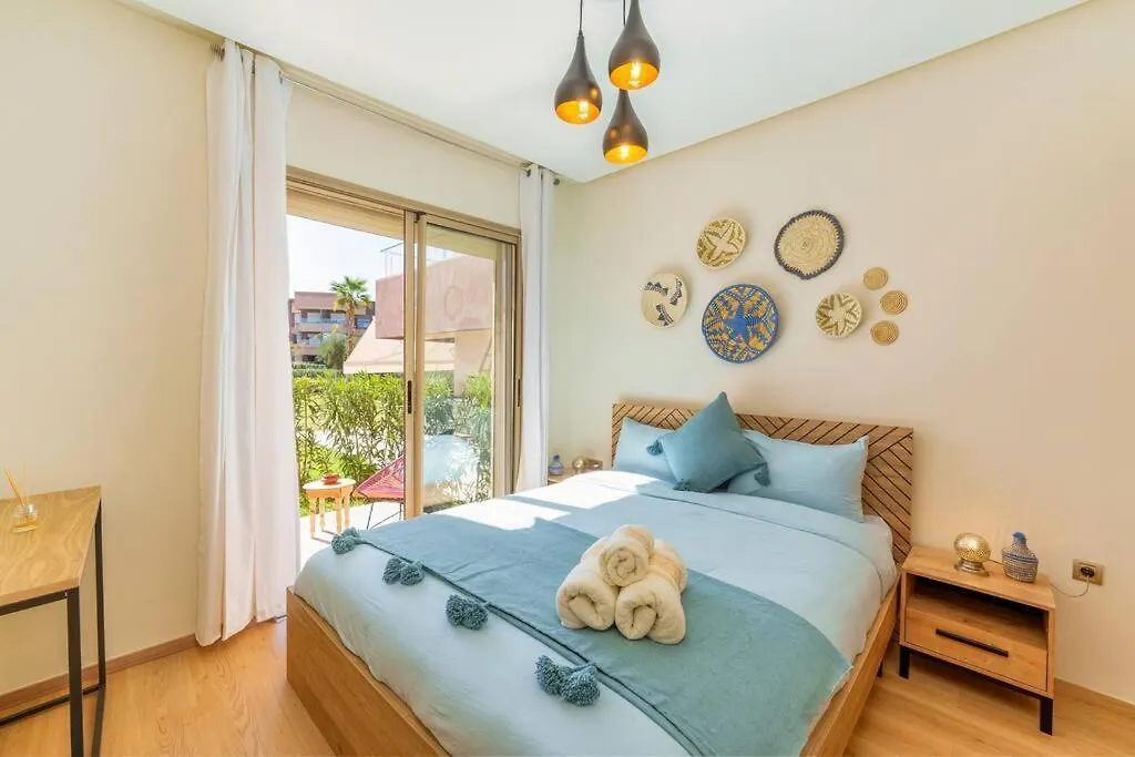 Luxurious Apartment Marrakech With Pool, Golf, Private Garden Marrakesh 0*,