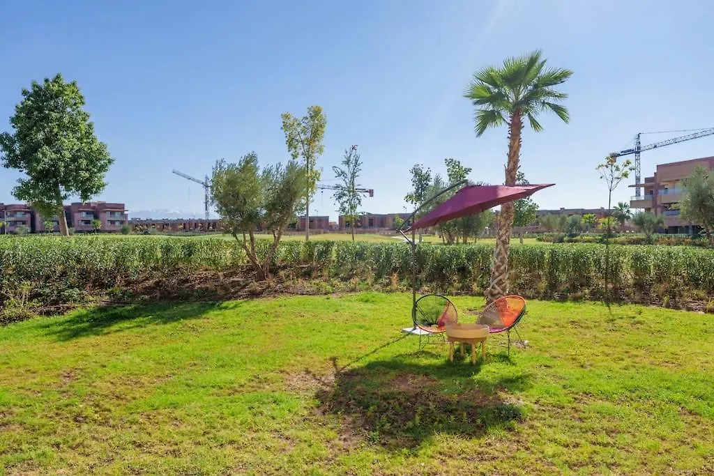 Luxurious Apartment Marrakech With Pool, Golf, Private Garden Marrakesh